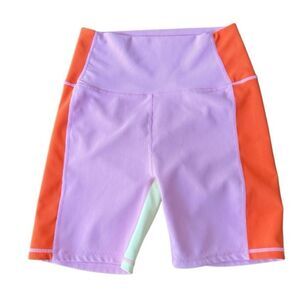 Wilo The Label Bike Shorts Pink Orange Medium